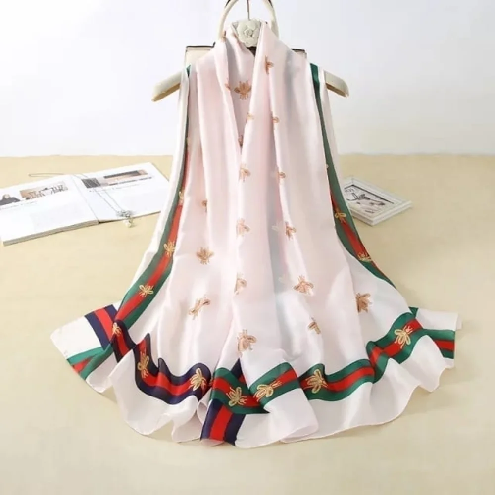 Miss Beatle - Pink Women Long Scarf